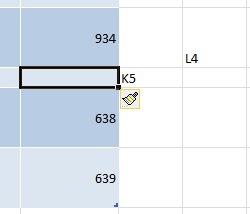 Пример вставки строки в таблицу Excel